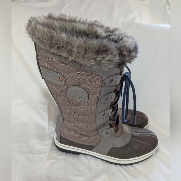 Sorel Tofino II Lux Leather Kettle & Dusk waterproof mid calf insulated boots - Picture 2 of 13